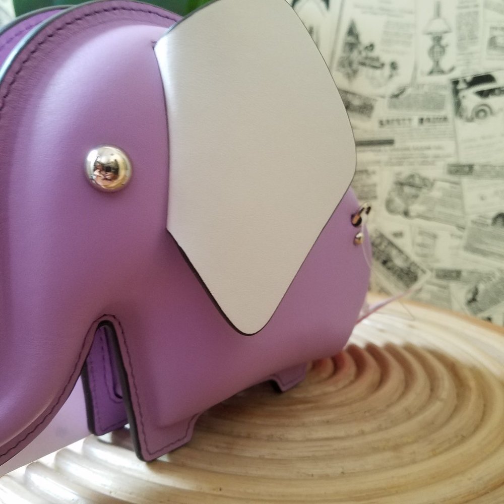 Iris Bloom Kate Spade Tiny Elephant Crossbody - Picture 2 of 11